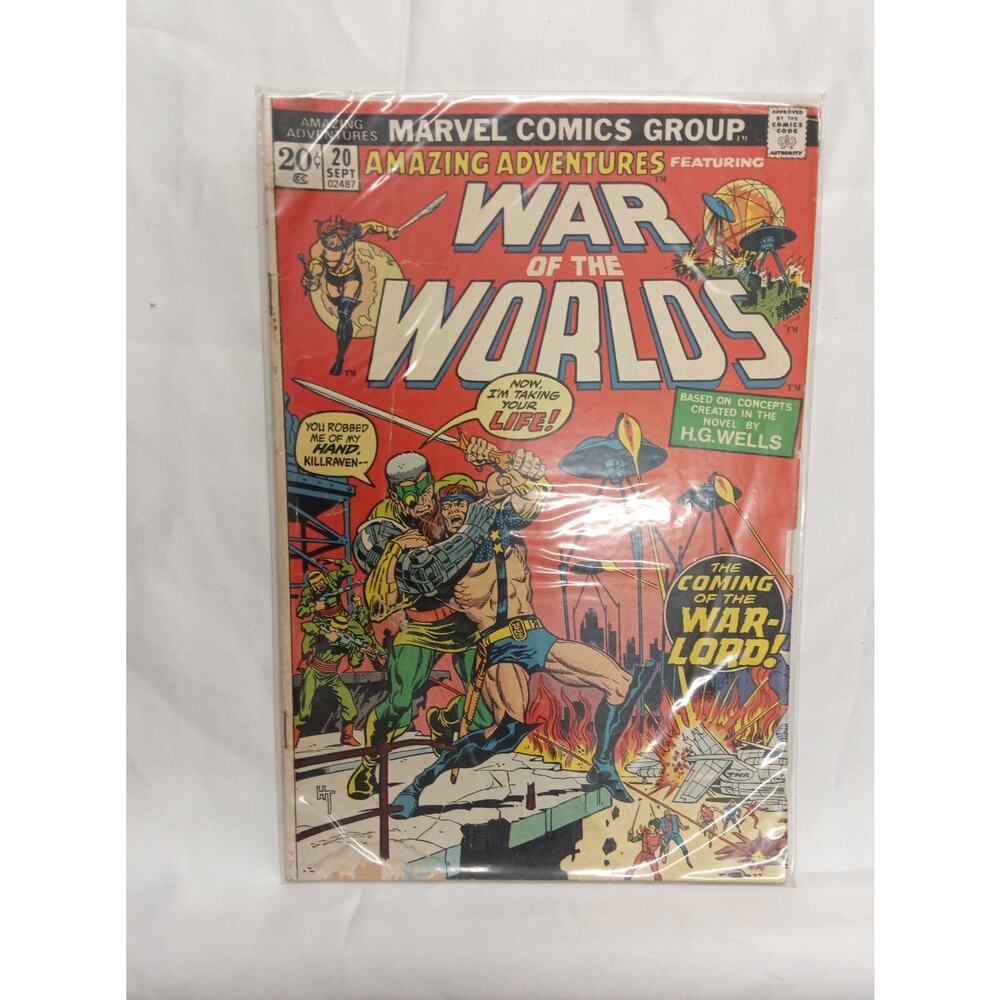 Amazing Adventures Marvel Comics Group War of the Worlds